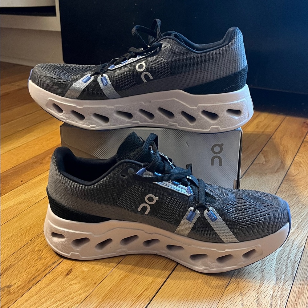 On Cloud Eclipse Running Gray And Black Sneakers … - image 1